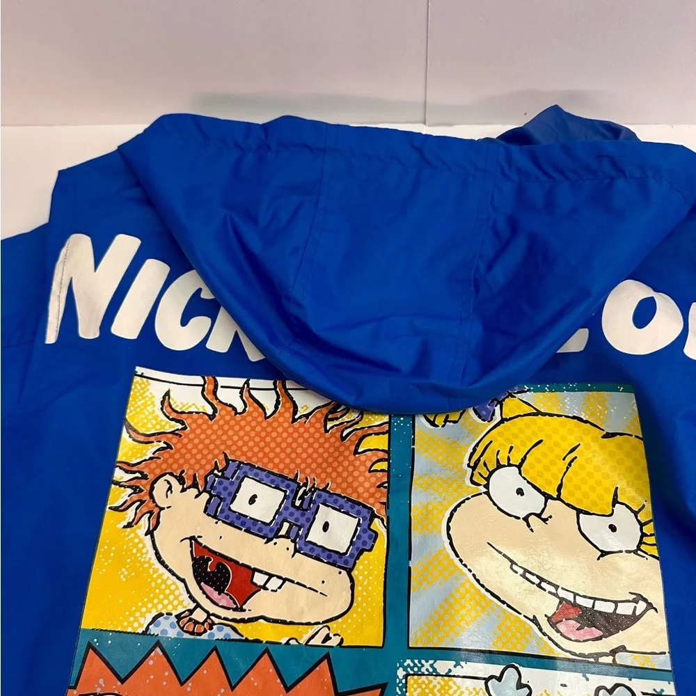 Members Only‎ Men’s Rugrats Blue windbreaker size small Nickelodeon
